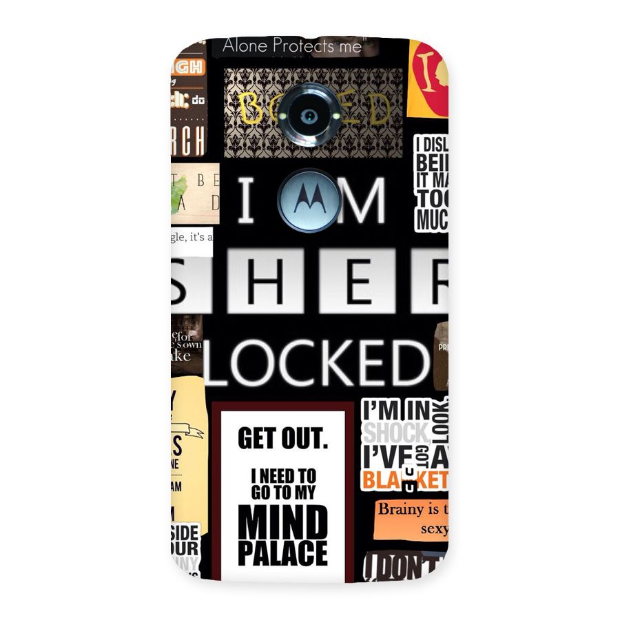 Mystery Pattern Back Case for Moto X 2nd Gen