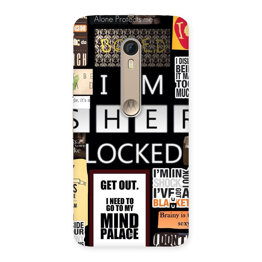 Mystery Pattern Back Case for Motorola Moto X Style