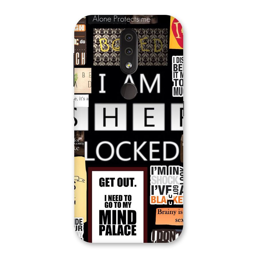 Mystery Pattern Back Case for Nokia 4.2