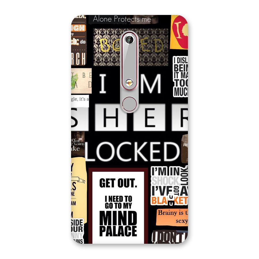 Mystery Pattern Back Case for Nokia 6.1