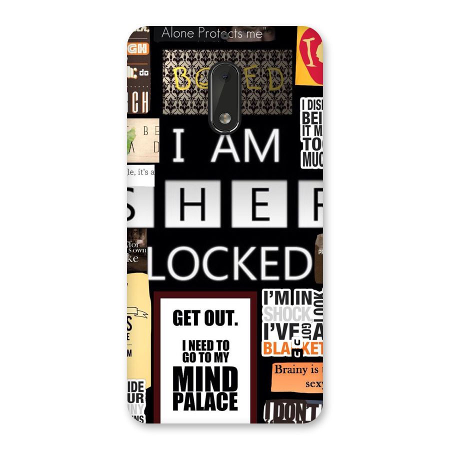 Mystery Pattern Back Case for Nokia 6