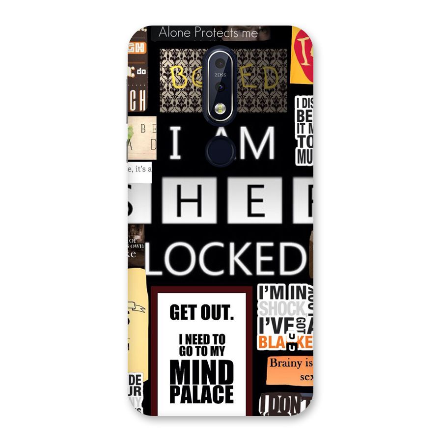 Mystery Pattern Back Case for Nokia 7.1