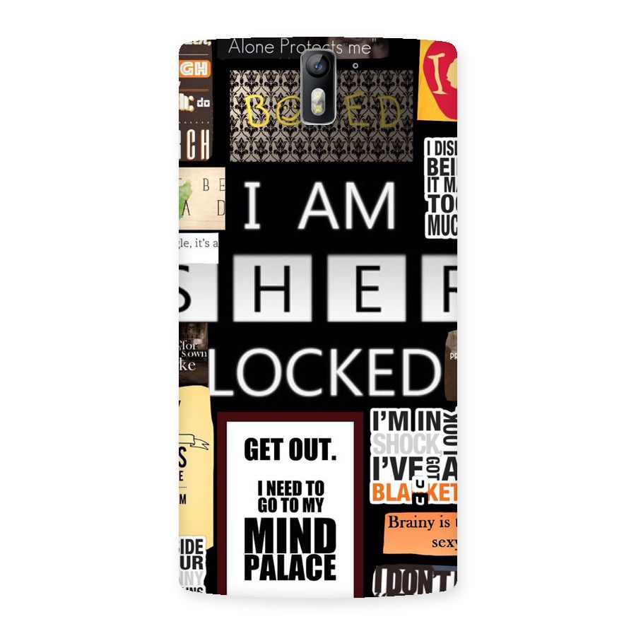 Mystery Pattern Back Case for One Plus One