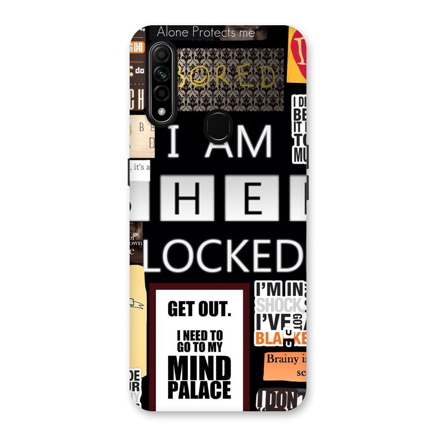 Mystery Pattern Back Case for Oppo A31