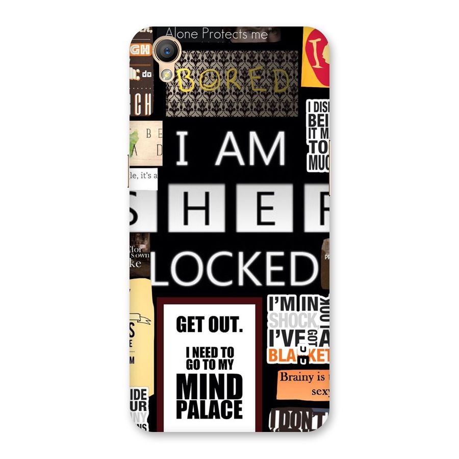 Mystery Pattern Back Case for Oppo A37