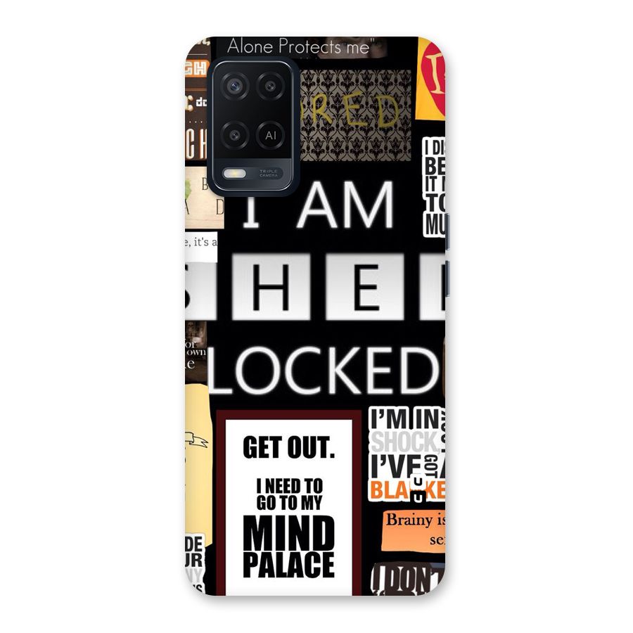 Mystery Pattern Back Case for Oppo A54