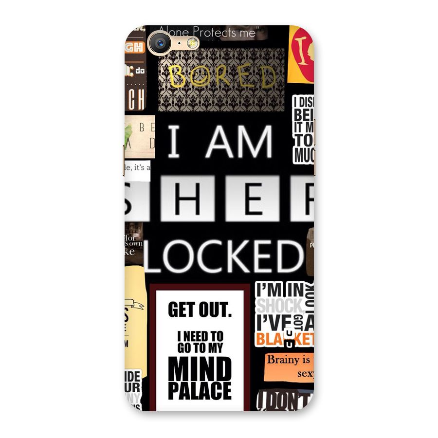 Mystery Pattern Back Case for Oppo A57