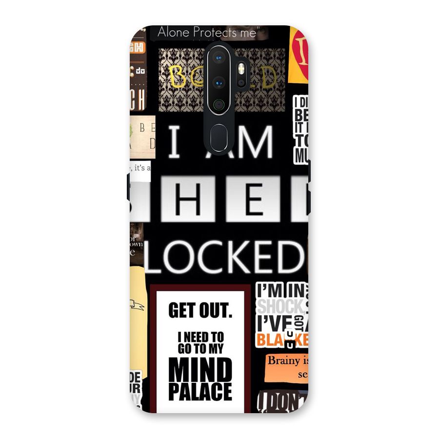 Mystery Pattern Back Case for Oppo A5 (2020)