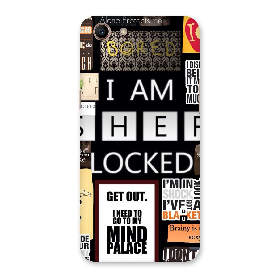Mystery Pattern Back Case for Oppo A83 (2018)