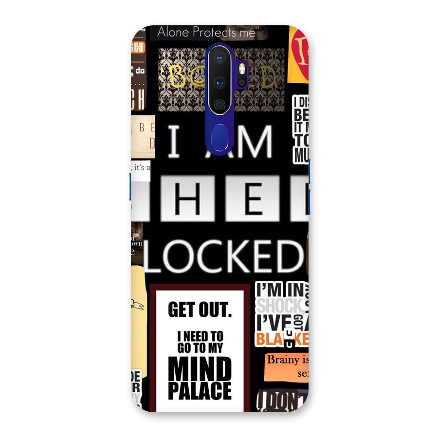 Mystery Pattern Back Case for Oppo A9 (2020)