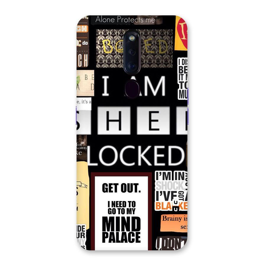 Mystery Pattern Back Case for Oppo F11 Pro