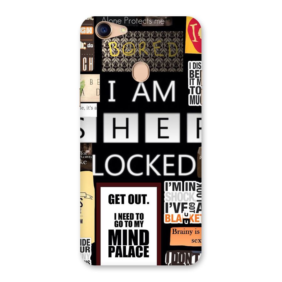 Mystery Pattern Back Case for Oppo F5