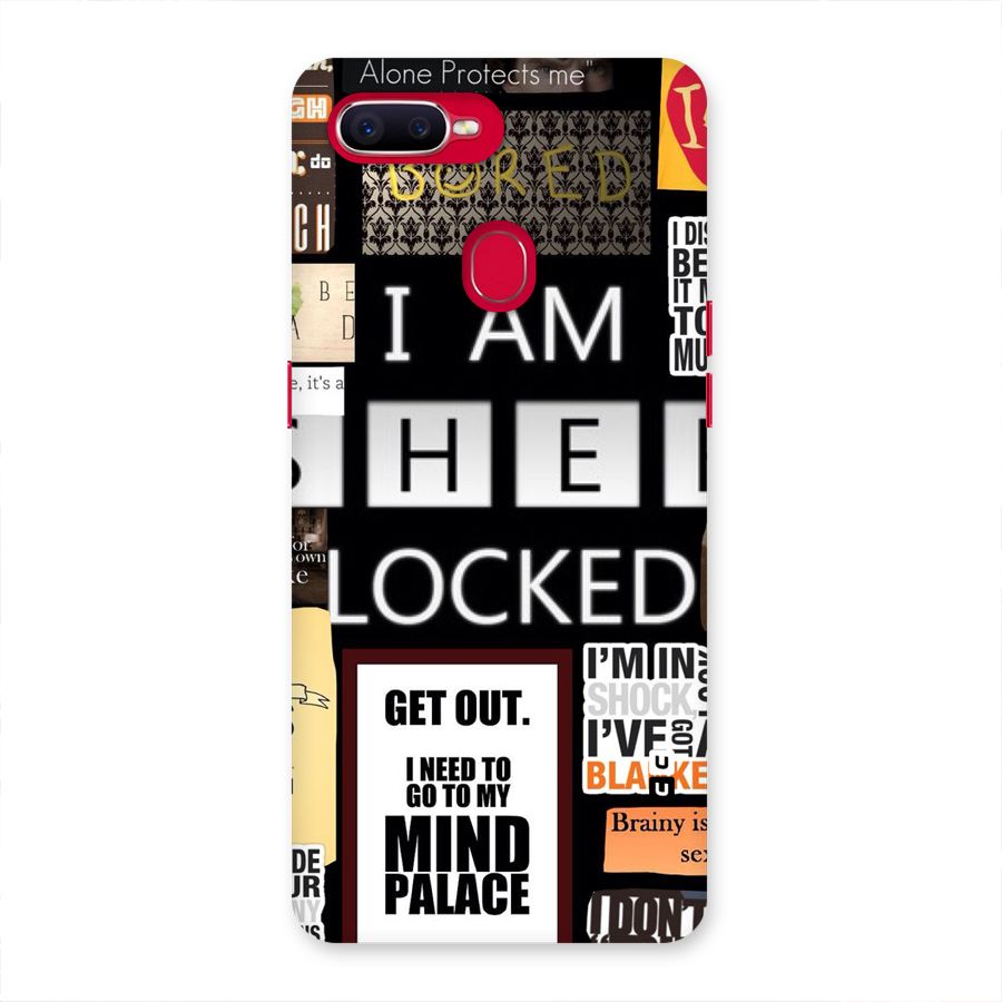 Mystery Pattern Back Case for Oppo F9 Pro
