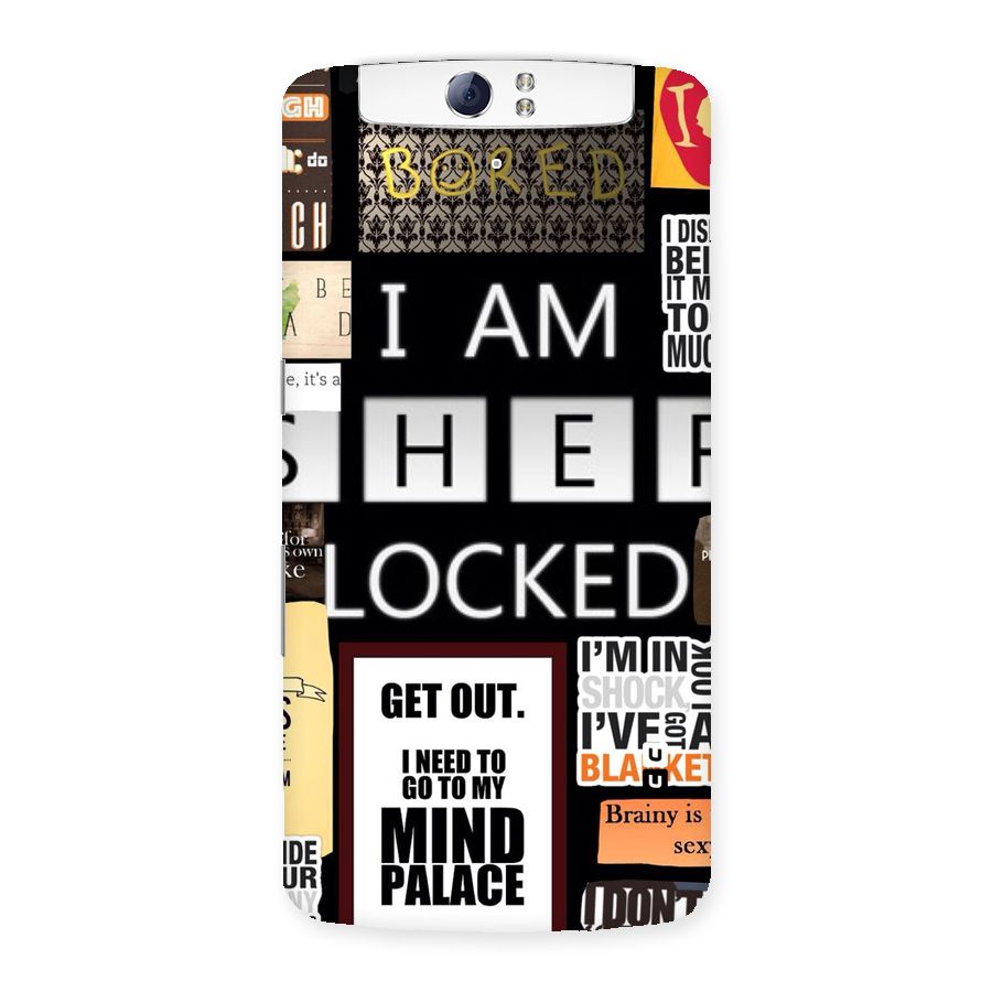 Mystery Pattern Back Case for Oppo N1