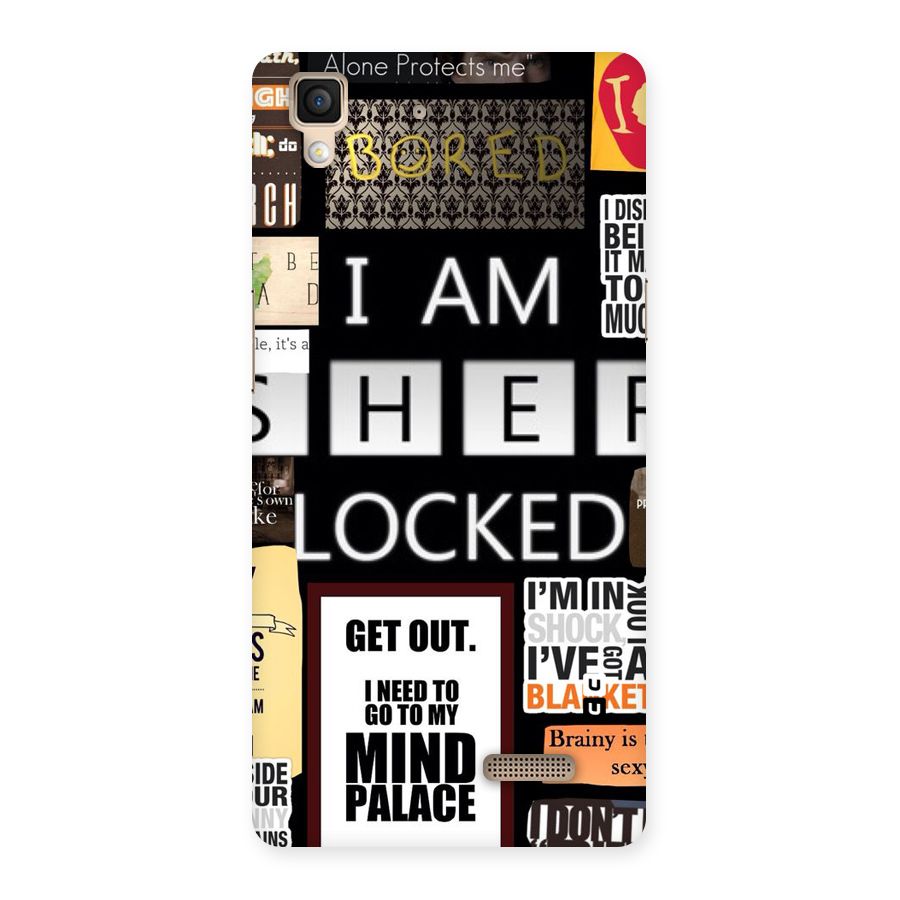 Mystery Pattern Back Case for Oppo R7