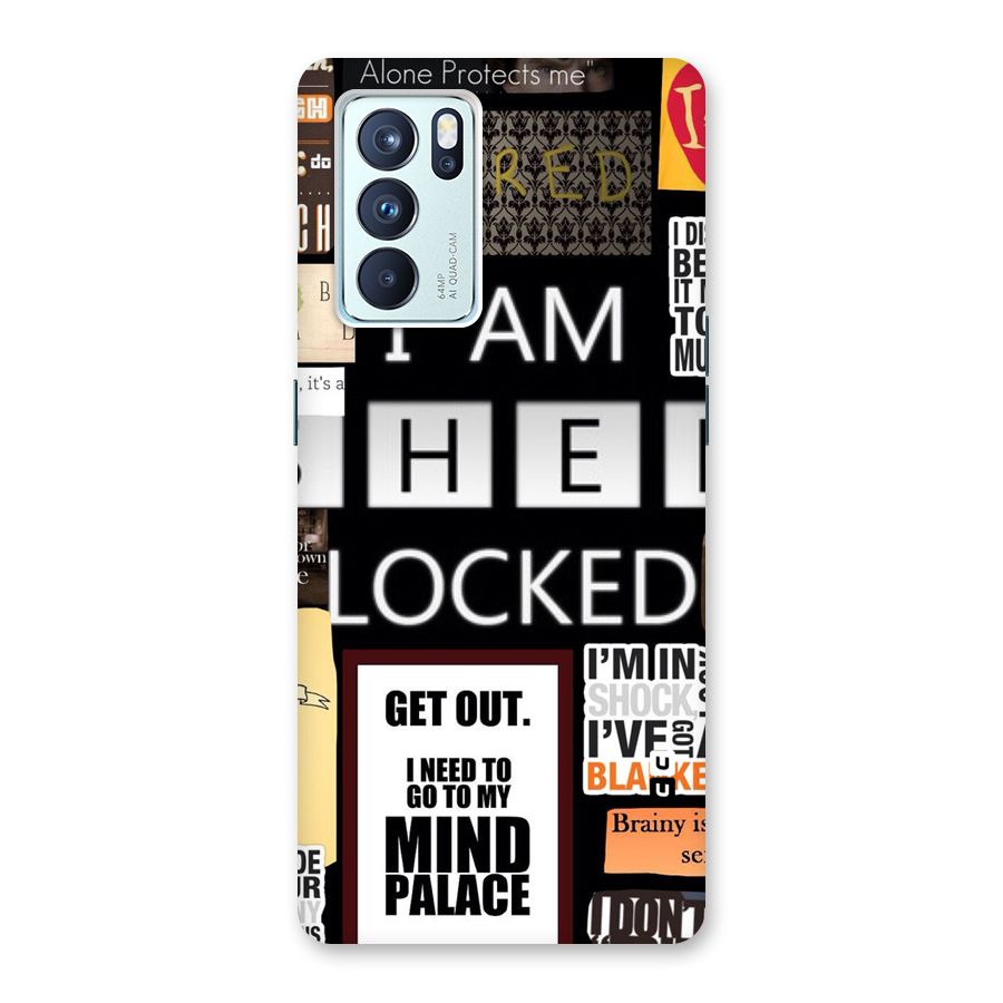 Mystery Pattern Back Case for Oppo Reno6 Pro 5G