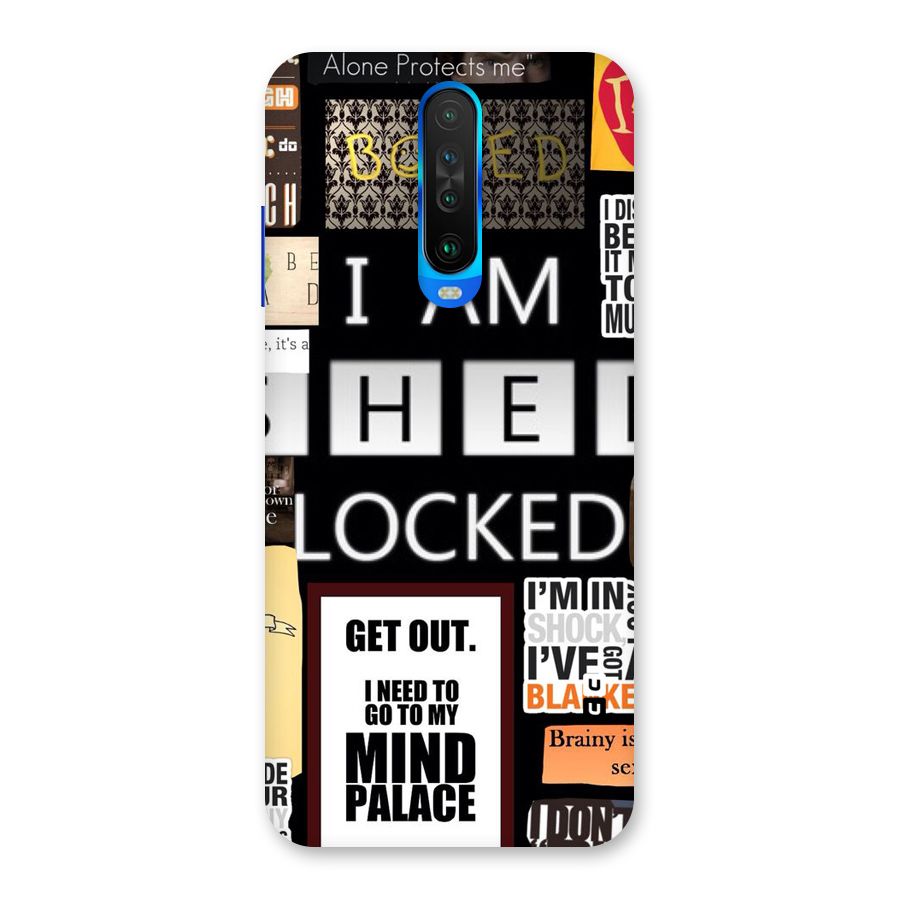 Mystery Pattern Back Case for Poco X2