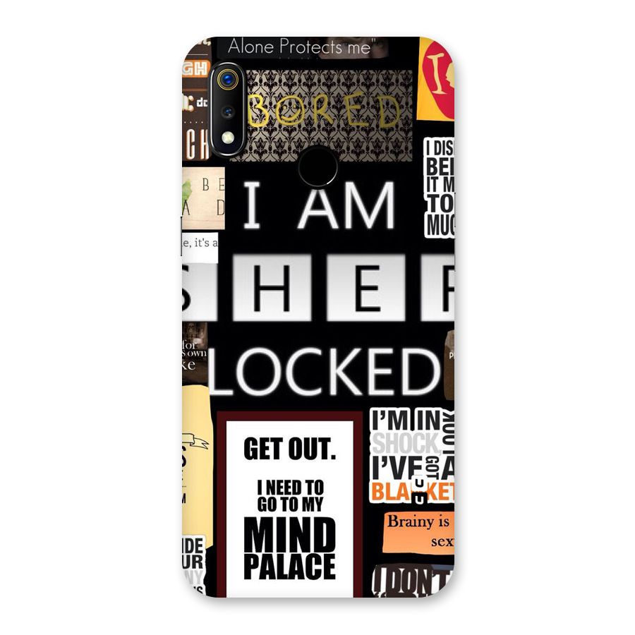 Mystery Pattern Back Case for Realme 3