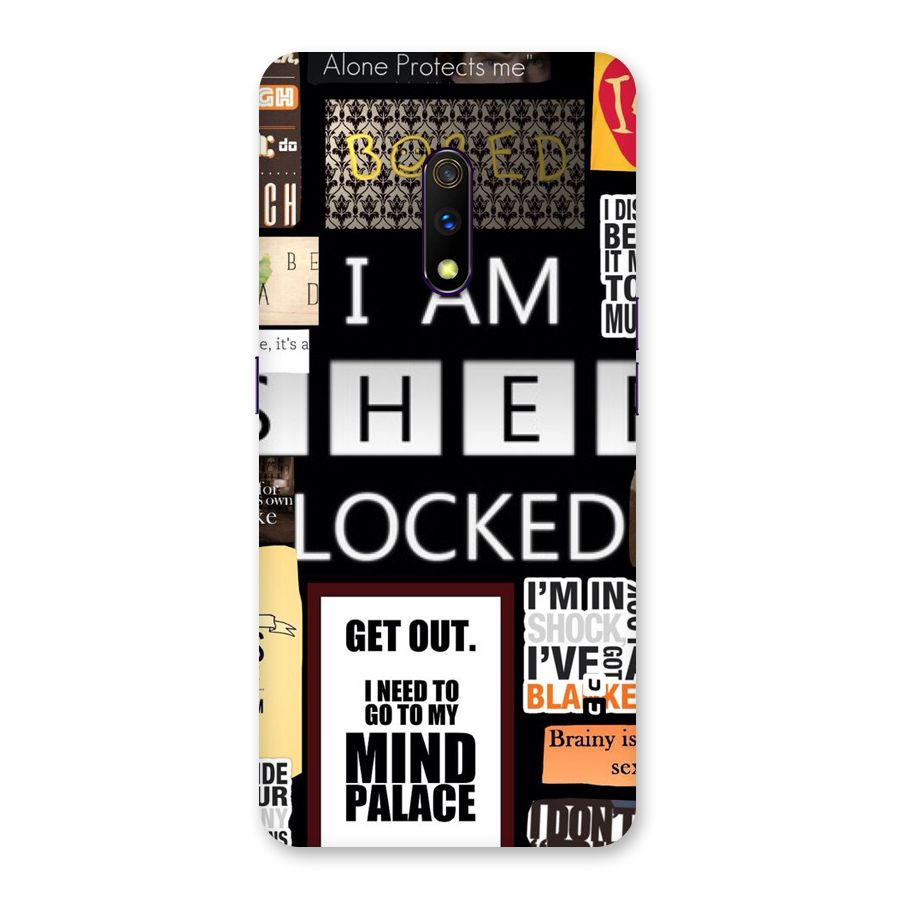 Mystery Pattern Back Case for Realme X