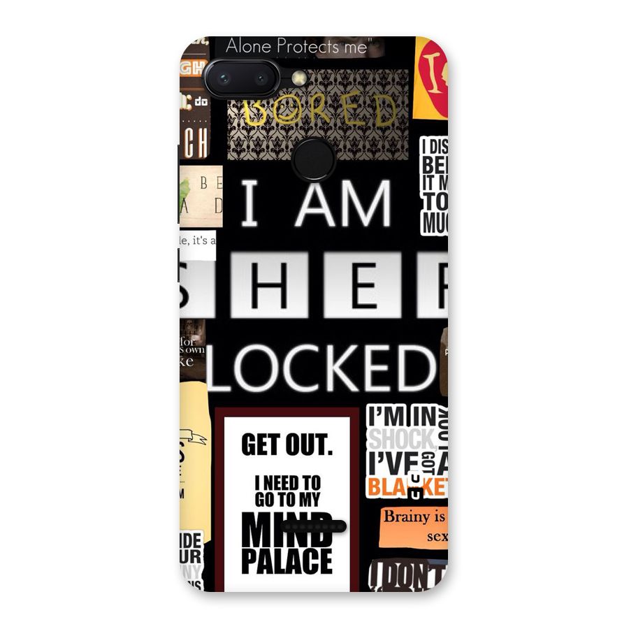 Mystery Pattern Back Case for Redmi 6