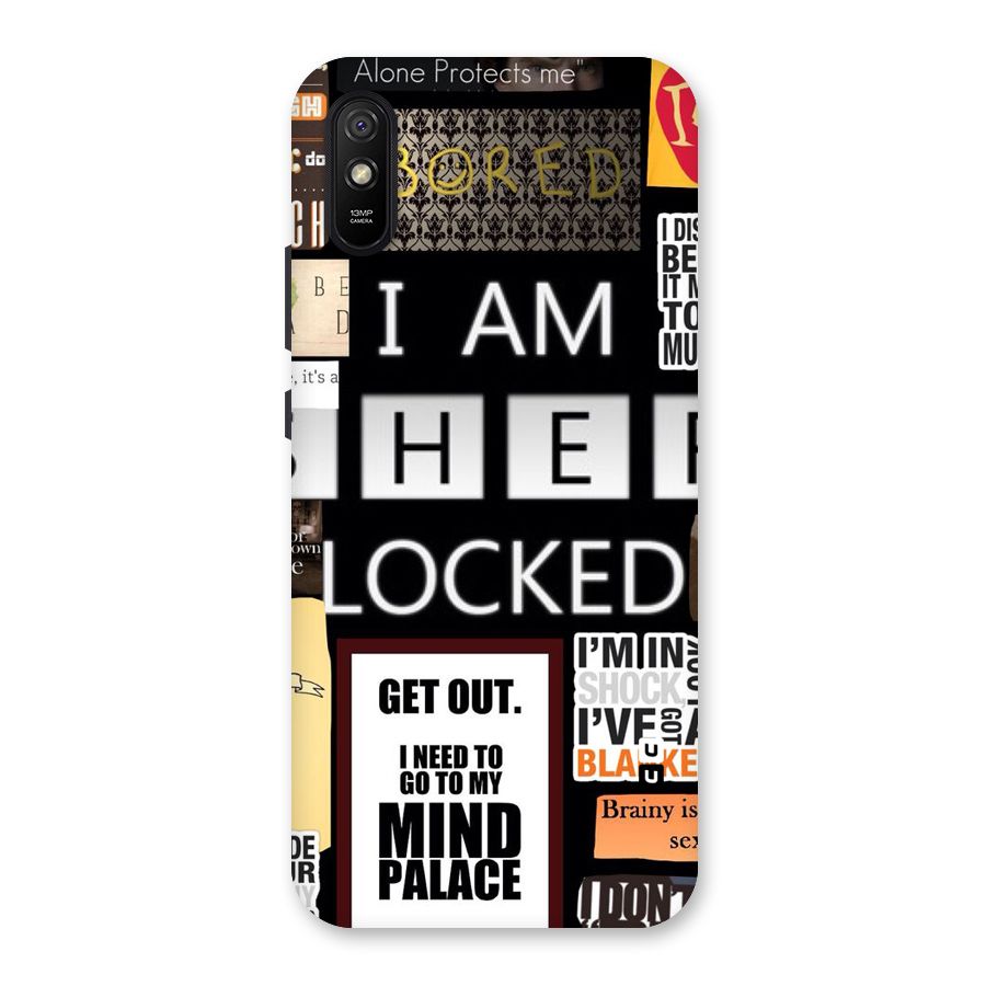 Mystery Pattern Back Case for Redmi 9A