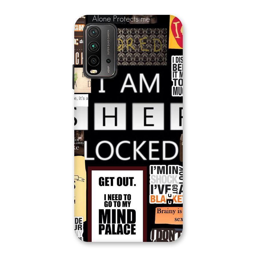 Mystery Pattern Back Case for Redmi 9 Power