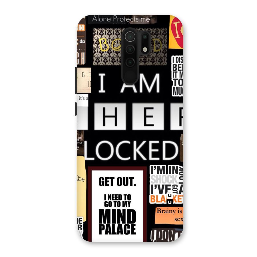 Mystery Pattern Back Case for Redmi 9 Prime
