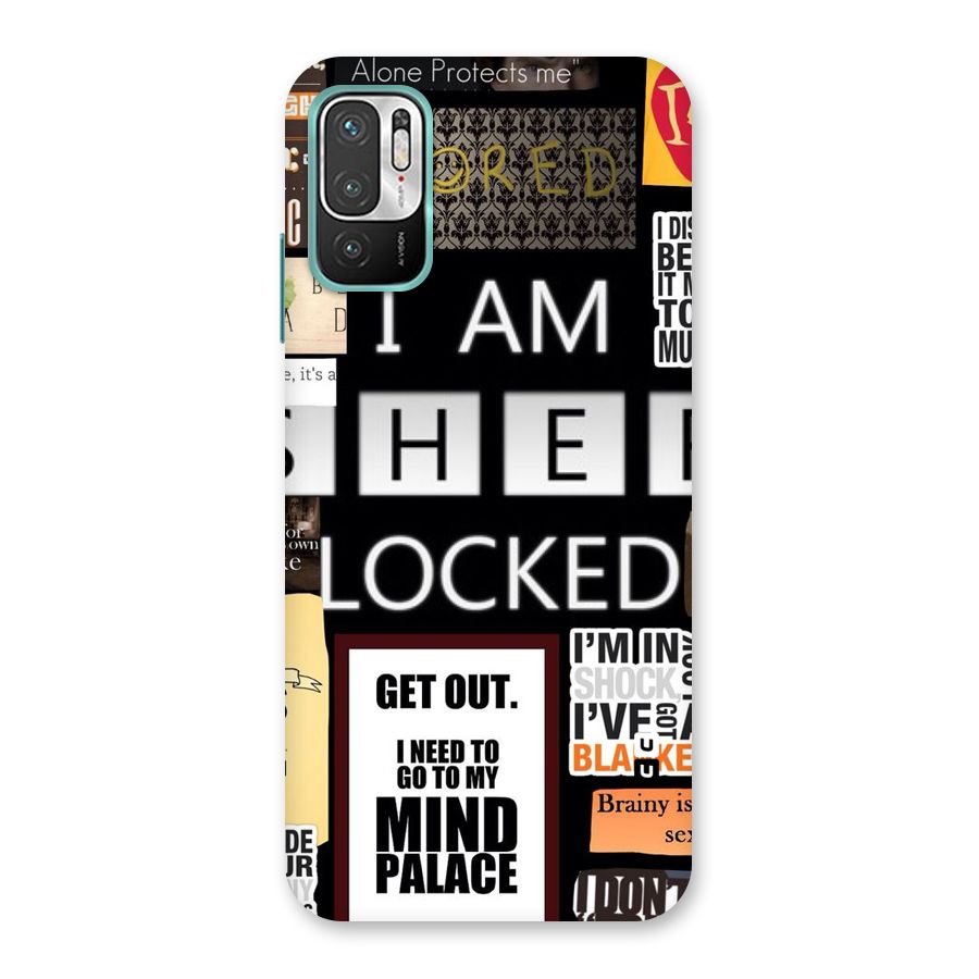 Mystery Pattern Back Case for Redmi Note 10T 5G