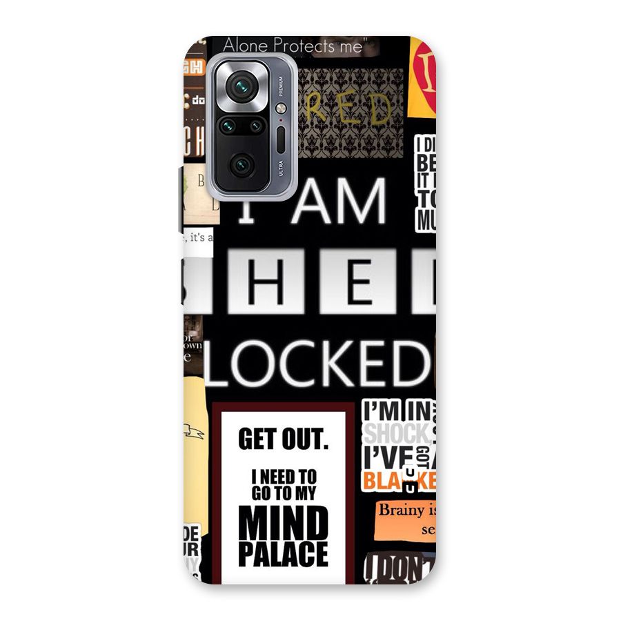 Mystery Pattern Back Case for Redmi Note 10 Pro