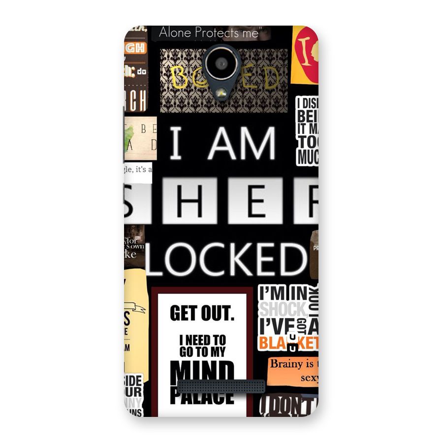 Mystery Pattern Back Case for Redmi Note 2