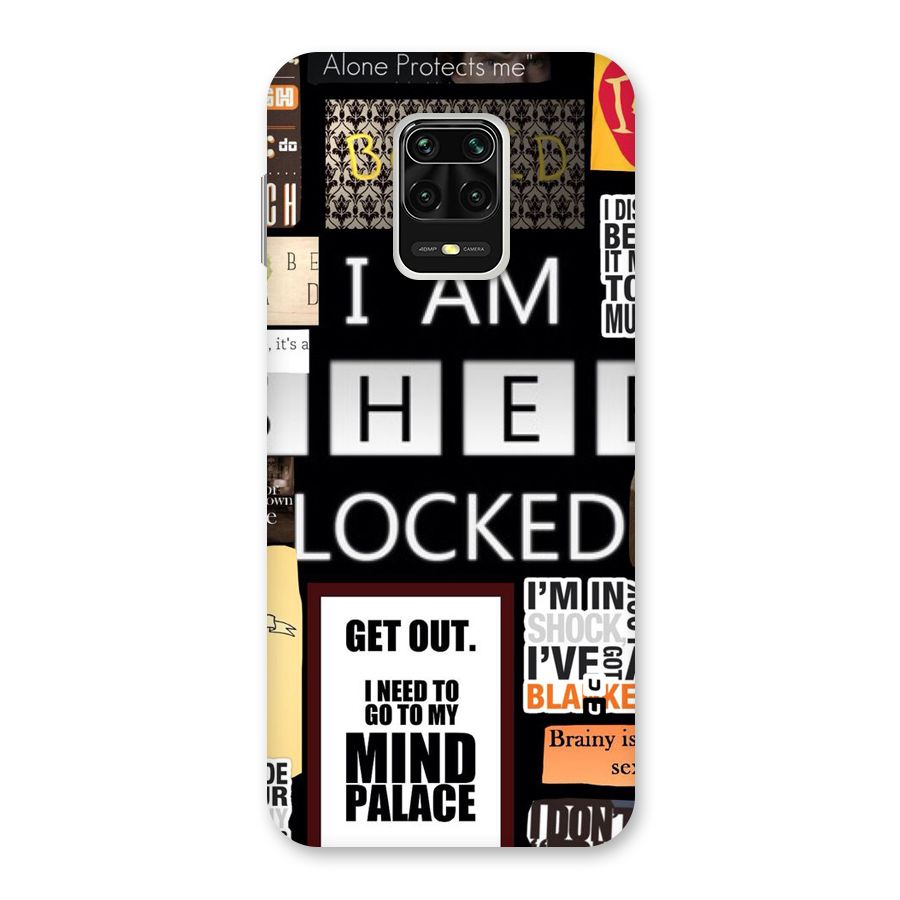 Mystery Pattern Back Case for Redmi Note 9 Pro Max