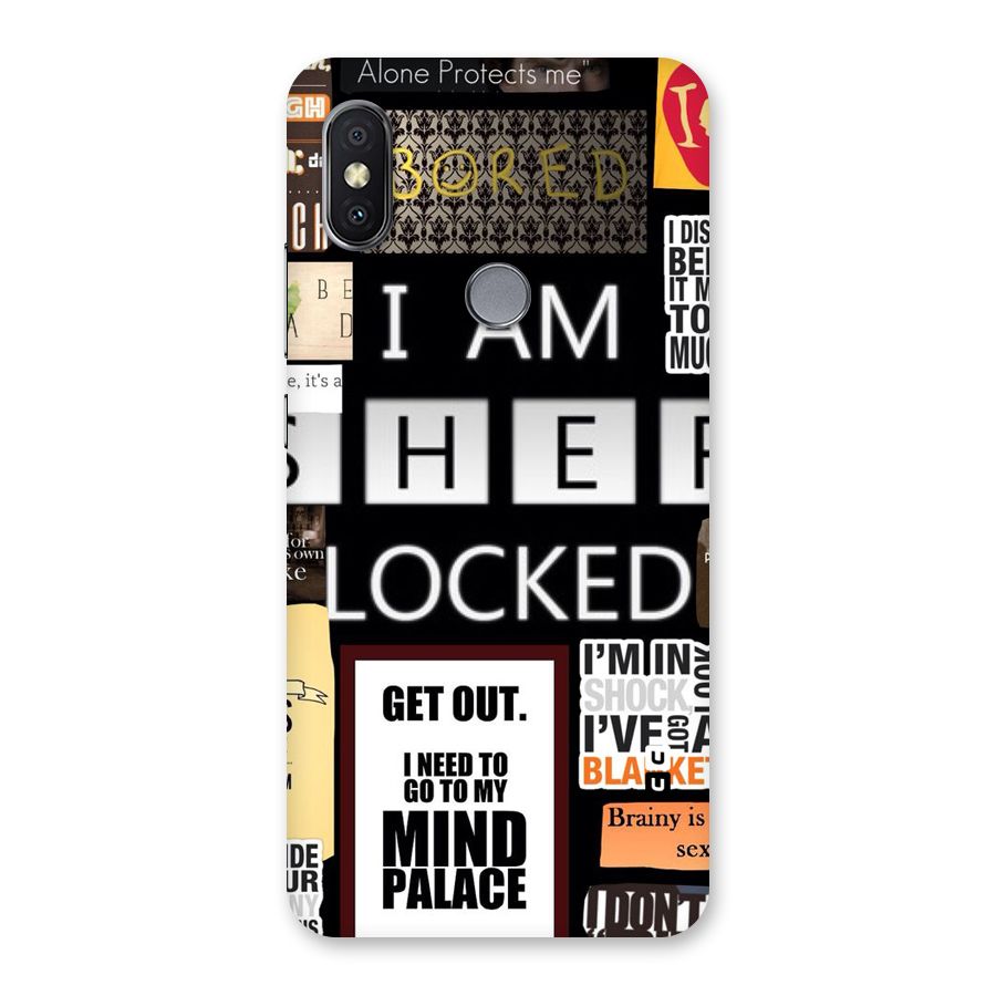 Mystery Pattern Back Case for Redmi Y2