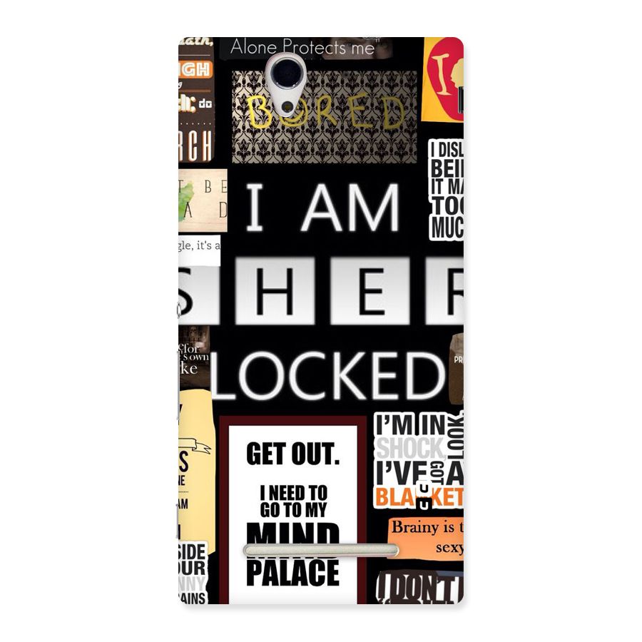 Mystery Pattern Back Case for Sony Xperia C3