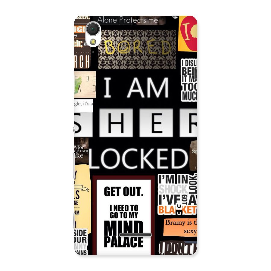 Mystery Pattern Back Case for Sony Xperia T3