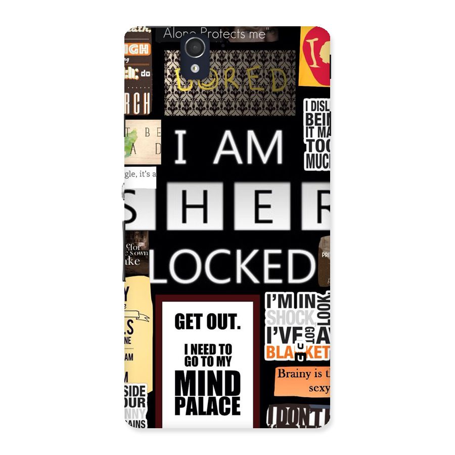 Mystery Pattern Back Case for Sony Xperia Z