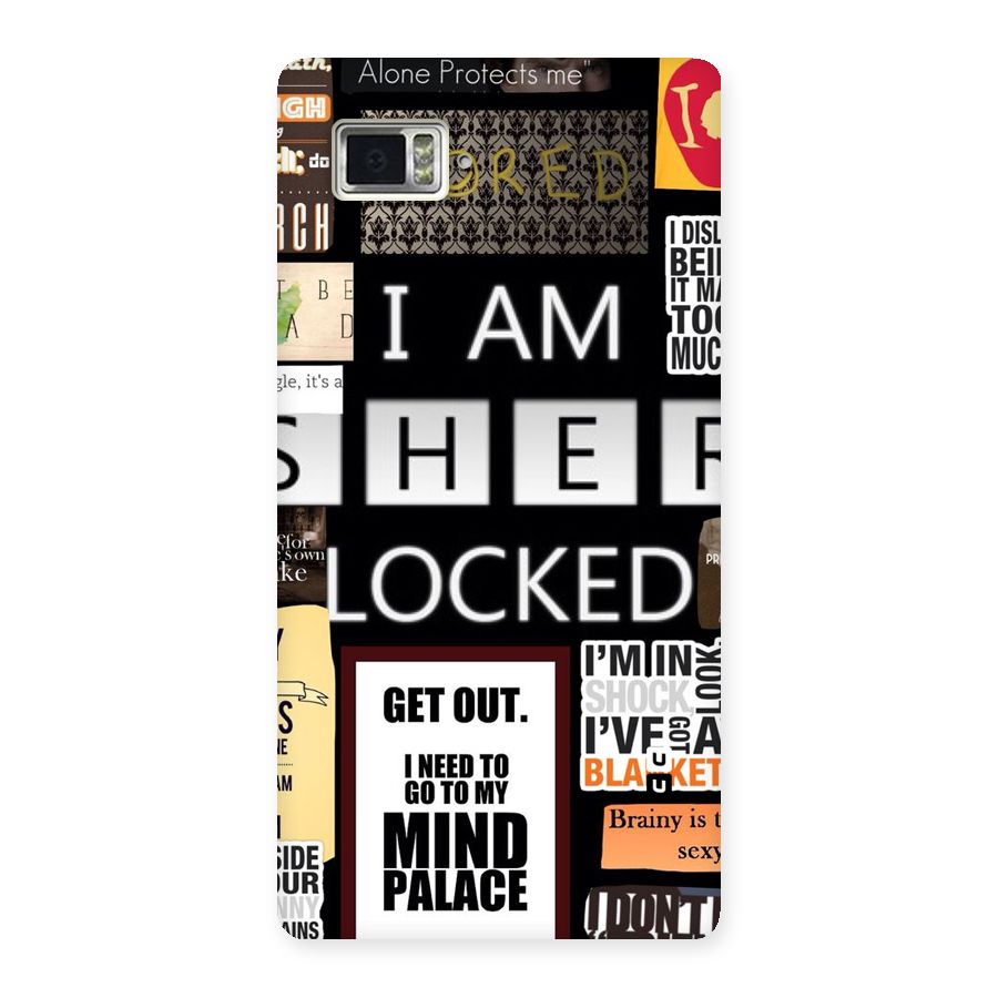 Mystery Pattern Back Case for Vibe Z2 Pro K920