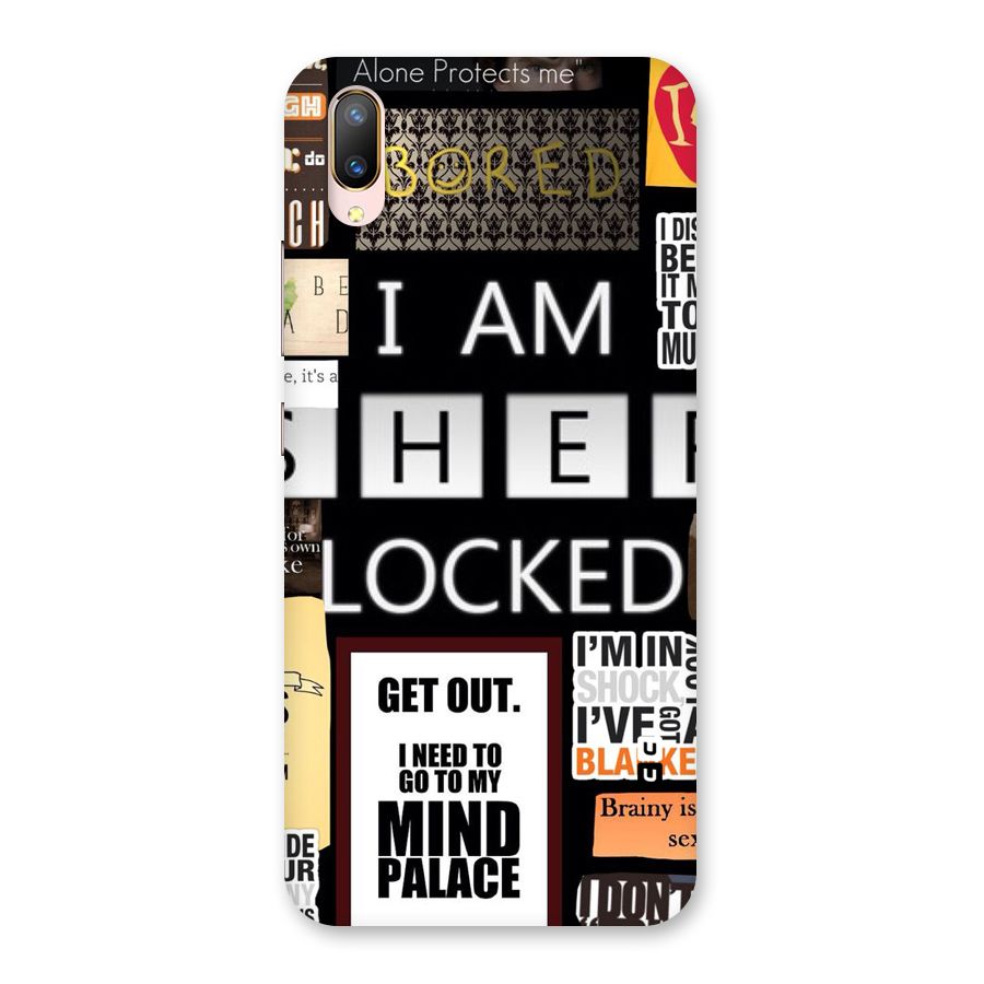 Mystery Pattern Back Case for Vivo V11 Pro
