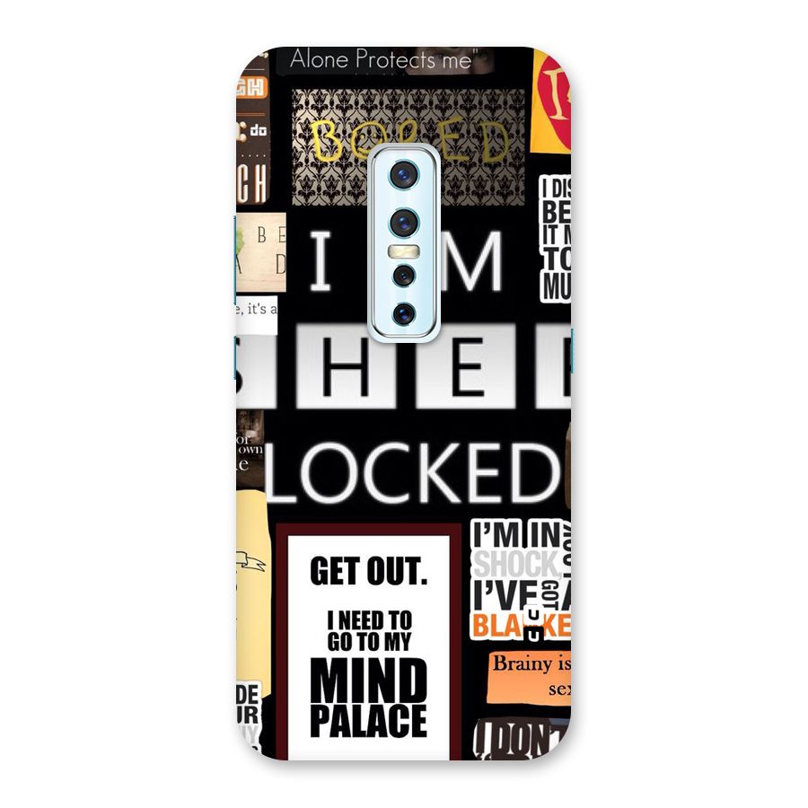 Mystery Pattern Back Case for Vivo V17 Pro