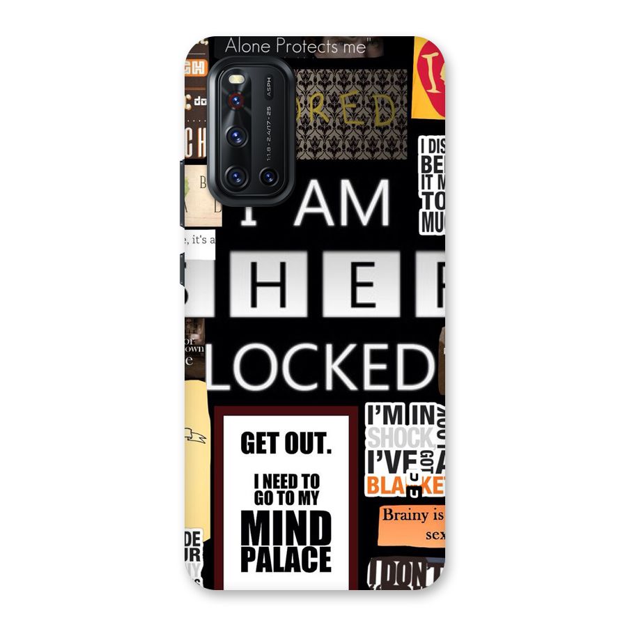 Mystery Pattern Back Case for Vivo V19