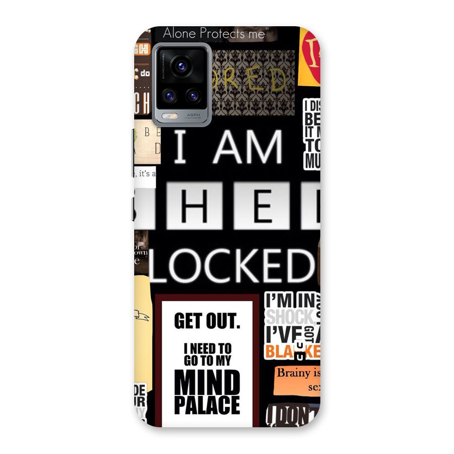 Mystery Pattern Back Case for Vivo V20