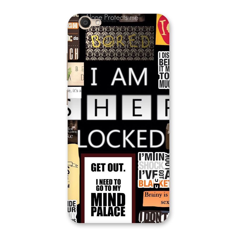 Mystery Pattern Back Case for Vivo V5