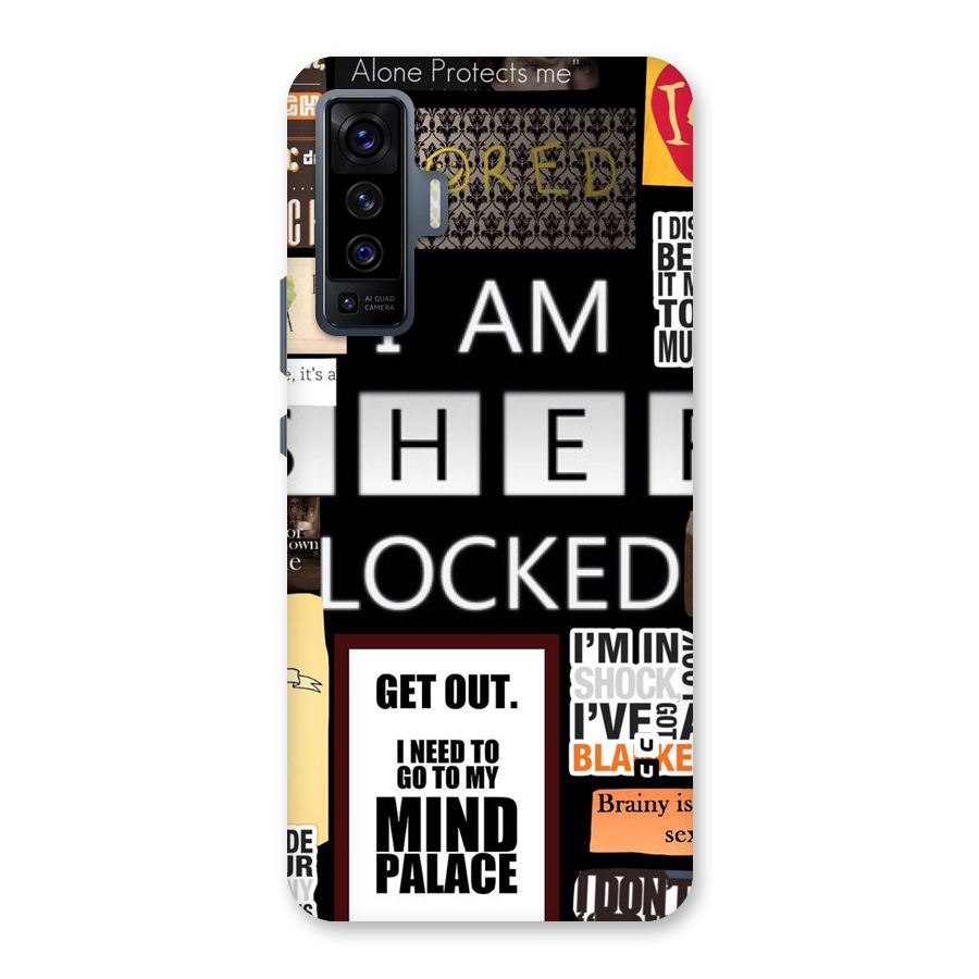 Mystery Pattern Back Case for Vivo X50