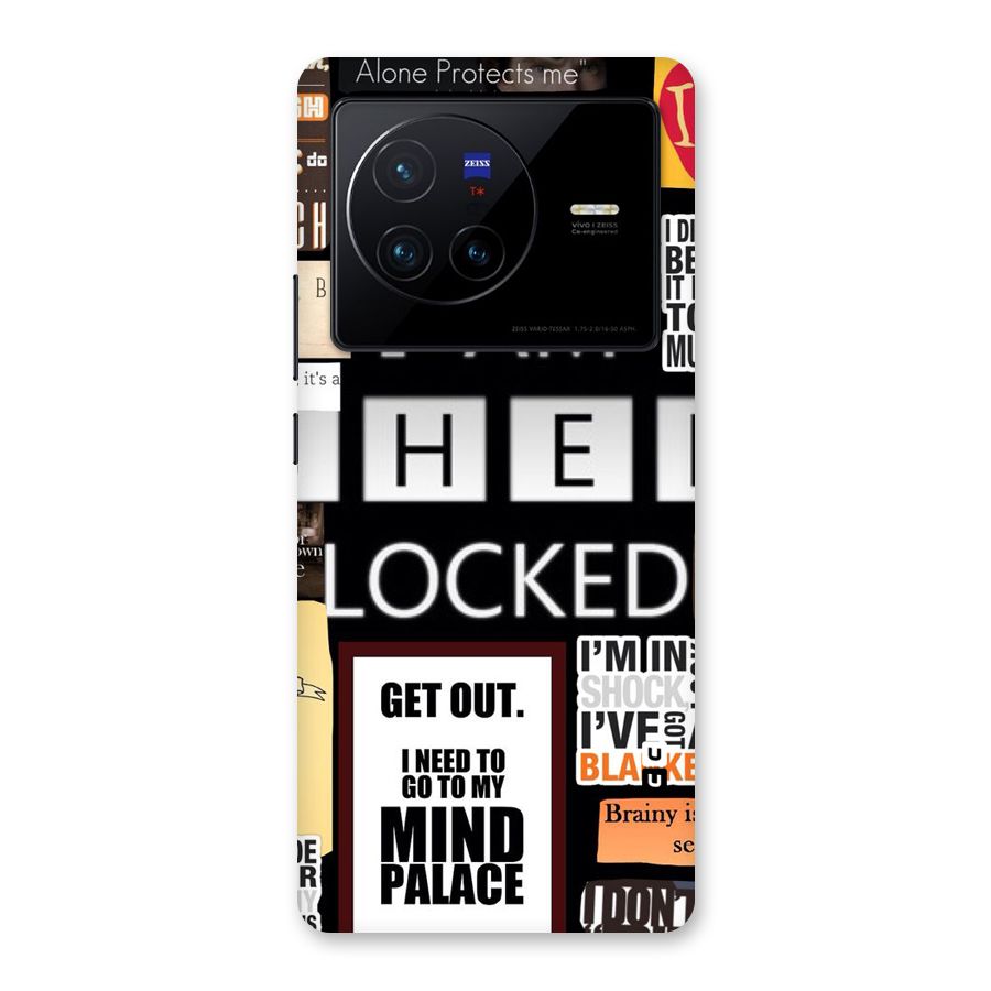 Mystery Pattern Back Case for Vivo X80
