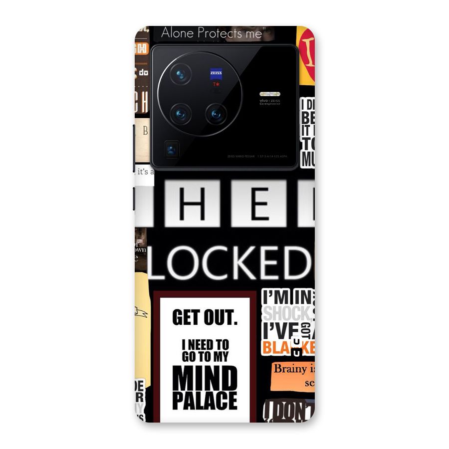 Mystery Pattern Back Case for Vivo X80 Pro
