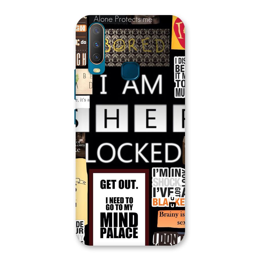 Mystery Pattern Back Case for Vivo Y15
