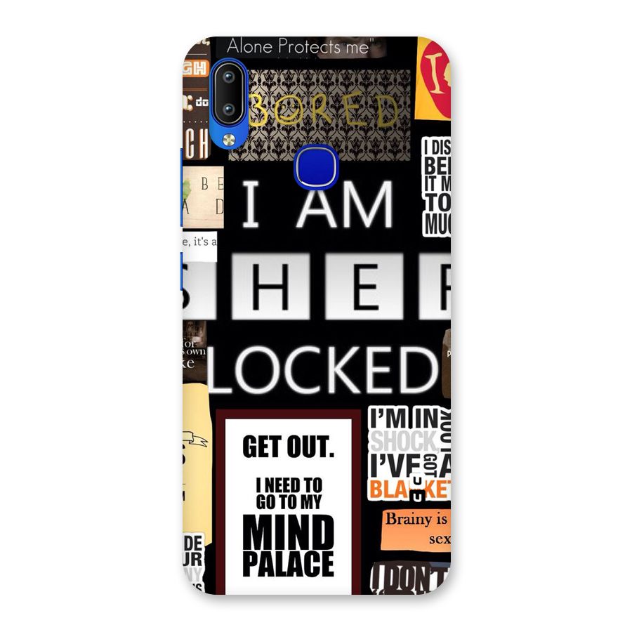 Mystery Pattern Back Case for Vivo Y91