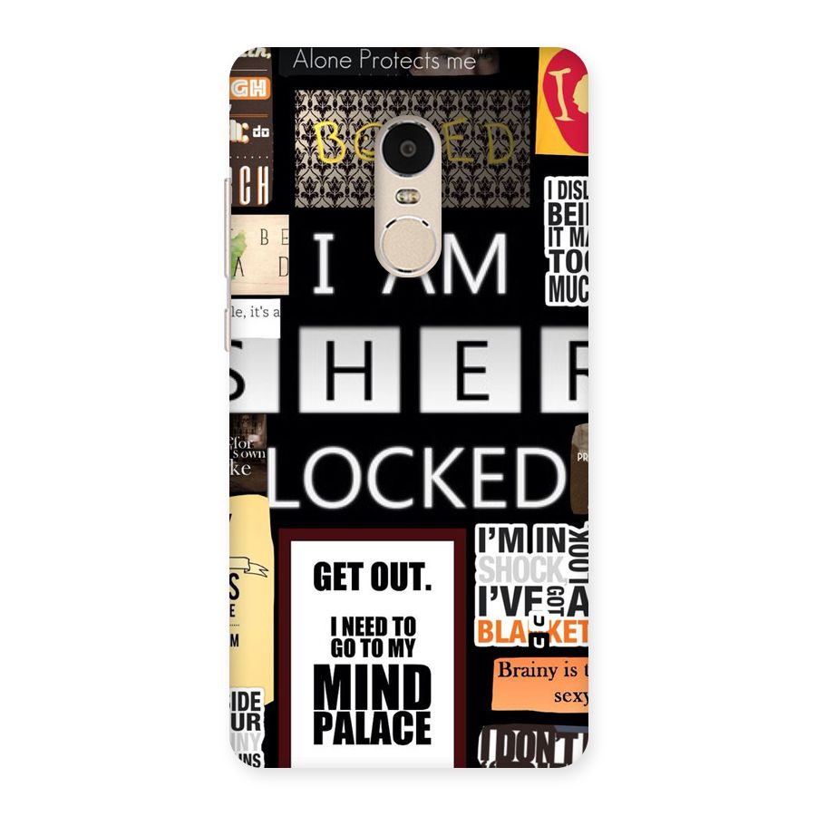 Mystery Pattern Back Case for Xiaomi Redmi Note 4