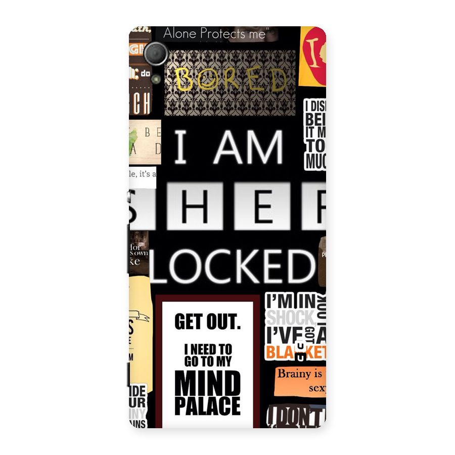 Mystery Pattern Back Case for Xperia Z3 Plus
