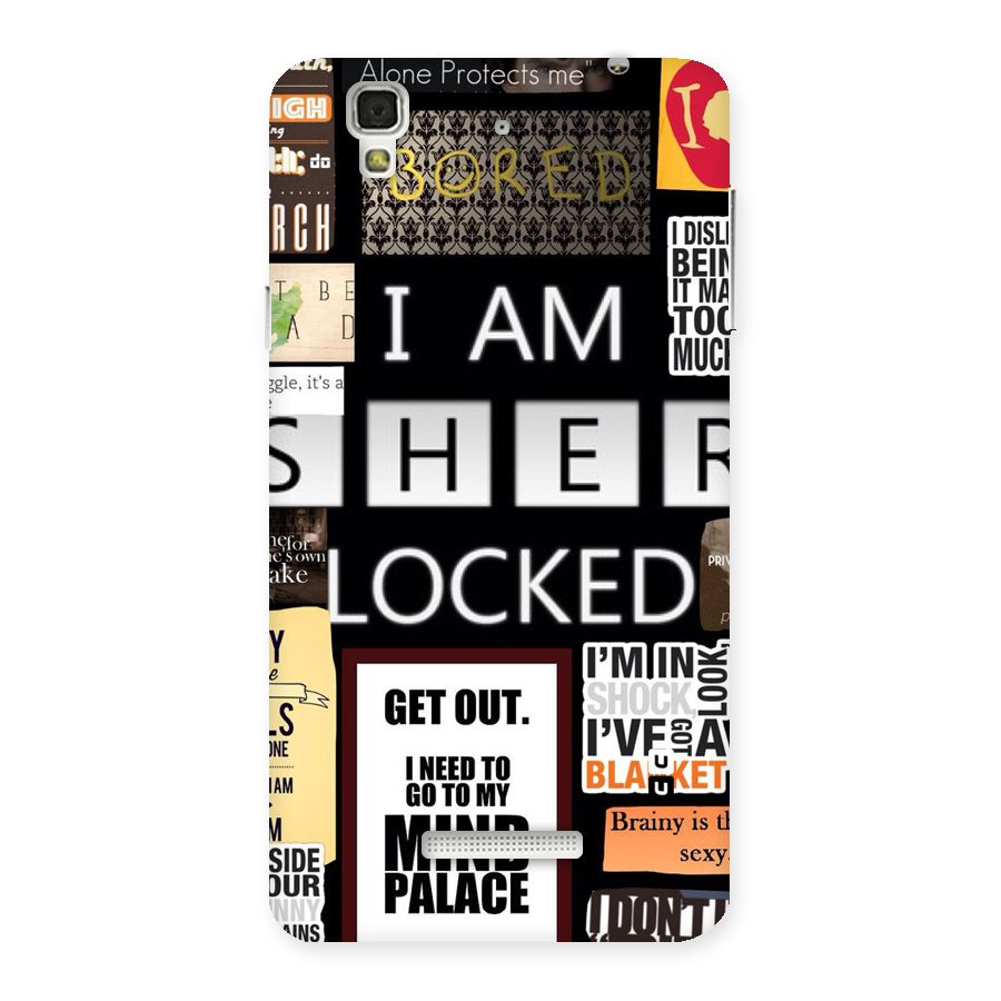 Mystery Pattern Back Case for YU Yureka Plus