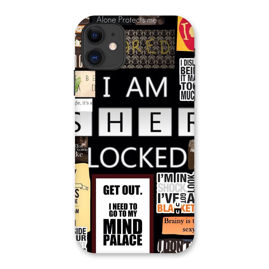 Mystery Pattern Back Case for iPhone 11